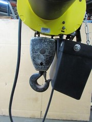 BUDGIT MANGUARD CHAIN HOIST BEHC0216 2 TON2.25HP 460V 16/5.3FPM 2 SPEED 3PH