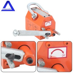 Magnetic Lifter Lifting Magnet 220 lbs 2.5 Safety Factor Neodymium Hoist