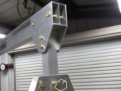 Aluminum Portable Adjustable Gantry Crane 2TON 4k FREE BUSINESS SHIPPING