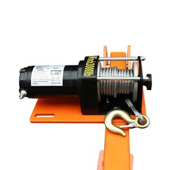 1100 LB Truck-Mounted Crane Hoist Truck-Mounted Crane with 12V Electric Winch