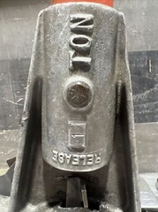 Chance Hoist 1 Ton Hot Stick Ratcheting Strap Hoist. Item ID #37. Used Surplus