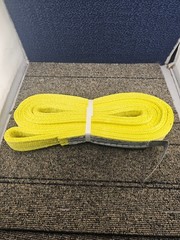 Wear-Flex Sling EN2-0901-6 6ft Nylon Sling Yellow with White Stripes Type V