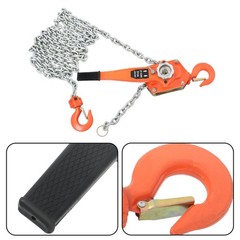 20ft 6600lb Capacity Wrench Lever Block Steel Hoist Manual Chain Hoist G80 Chain