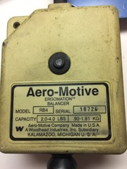 Aero-Motive Balancer Model: RB4 Lot Of 2 Capacity 2.0-4.0lbs Fast Shipping