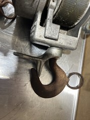 Chance Hoist 1 Ton Hot Stick Ratcheting Strap Hoist. Item ID #43 Used Surplus