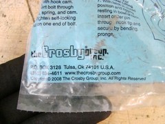 The Crosby Group Inc. Hook Latch Kit , S-4320