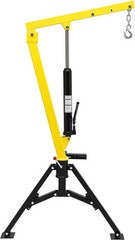 1000lbs Hydraulic Pickup Truck Crane 360° Hitch Mounted Adjustable Capacities