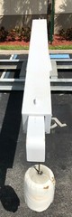 MarQuipt SWL 3000, Davit, 3000lb Capacity Deck Crane
