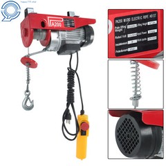 Electric Hoist, 110V 440 Lbs Winch with 6.6ft Remote Control Height 20-40ft