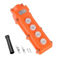 4-Way Hoist Crane Pendant Control Station Push Button Switch – Up Down Left Righ
