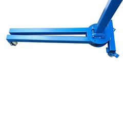 1100LBS Foldable Small Hoist Portable Lifting Machine Crane Cargo Handling Crane