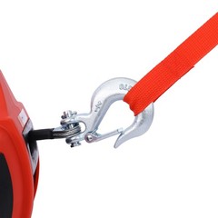750 LBS Portable Drill Winch Hoist with 40 Feet Steel Wire for Lifting Dragging