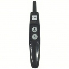 36900B CM COFFING 1-SPEED 2-BUTTON HOIST PENDANT CONTROL STATION BLACK