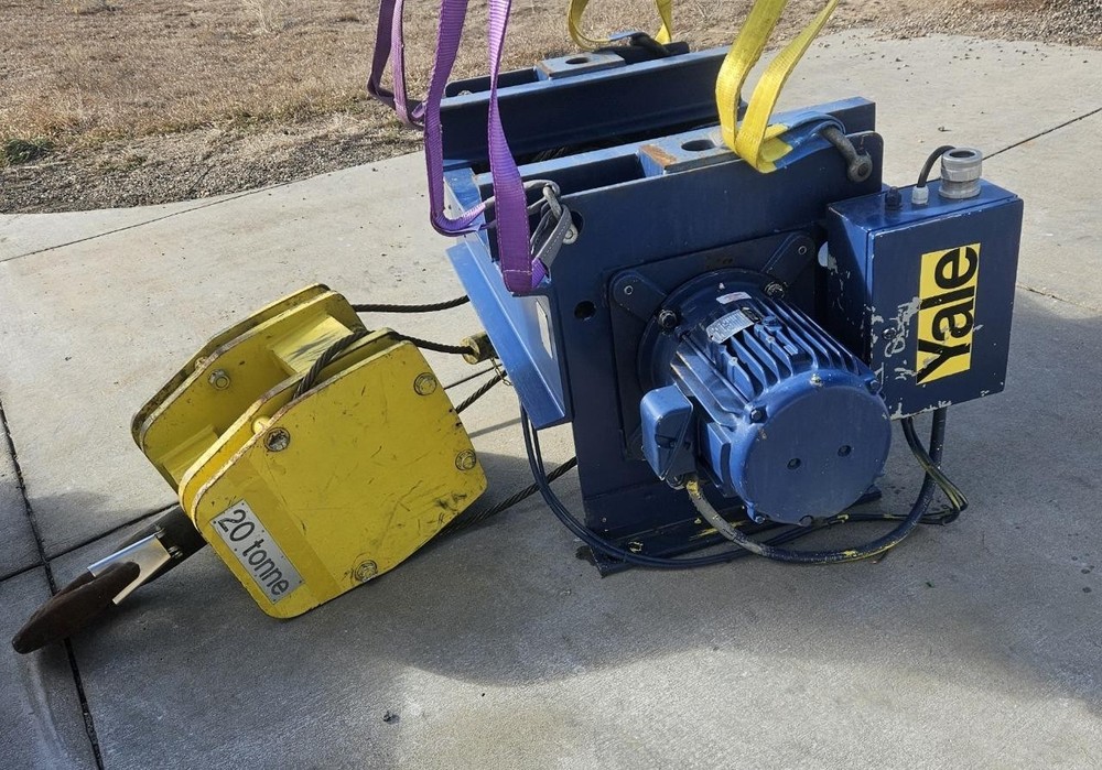 Yale EEW25X35BM9S4 Wire Rope Hoist 20 Ton, 35 Ft. Lift, 460V Three Phase
