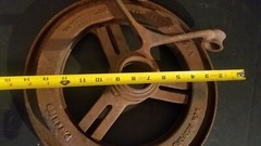 Babbit NO 2-1/2 Adjustable Sprocket Rim New Bedford Mass