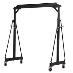 Uimoso Adjustable Gantry Crane 4400 lbs/2T Portable Hoist Frame 98.8″-146.1″