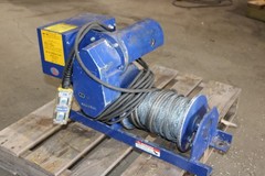 MY-TE 100AB Winch/Hoist 115AC,1000/2000 Capacity works great INV=32615
