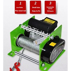 200-400KG Electric Winch Wireless Remote Control Household Crane Electric Hoist