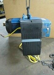 DEMAG ELECTRIC CHAIN HOIST 1/1 H5 V7,2/1,8 440/480V 2200LBS 200″ DROP – USED