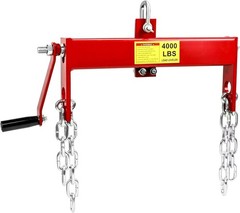 QWORK Engine Load Leveler, 4000lbs Laod Capacity, Heavy Duty Steel Engine Hoist