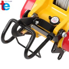 1100lbs Capacity 2-in-1 Electric Hoist Winch Wired/Wireless Remote Control