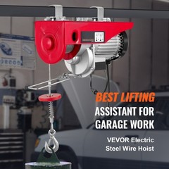 Electric Hoist 880 Lbs Capacity Wireless Remote Control 110V Attic Lift