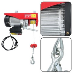 110V 880lbs Automatic Lift Electric Hoist with 328ft Wireless Remote Control