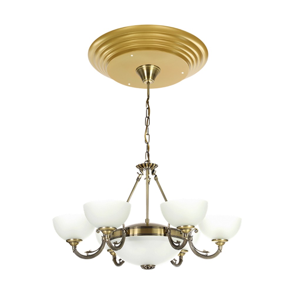 Chandelier Electric Hoist Decorative Cover Round Ceiling Mount Hoist Lifer Cover