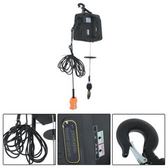 1100LBS Electric Winch Wired & Wireless Remote Control 3in1 Electric Hoist Winch