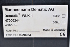 DEMAG WLK-1 CONTROL UNIT 47000244 (400V) / DEMAG 47000244
