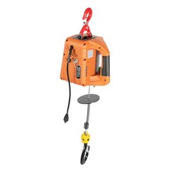3in1 Portable Electric Hoist Winch 440lbs 1500W Wireless/Manual Control US 110V