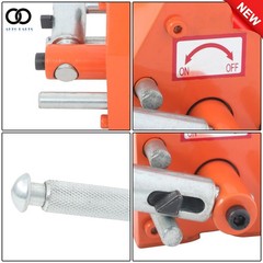 220 lbs/100 kg Permanent Magnetic Lifter Lifting Magnet 2.5 Safety Factor Orange