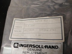 Ingersoll Rand 1/2 ton Hook Latch Kit P/N 2372820 MCH5 Chain Hoists