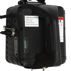 3-In-1 Electric Hoist Winch, 1100Lbs 1500W Portable Electric Hoist Crane 25Ft Li