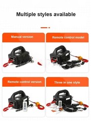 Electric Hoist 220v Small 1 Ton Hook Lifter Crane Hook Type Electric Hoist Home