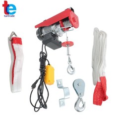 440LB Electric Hoist with 14ft Remote Control 110V for Garage Workshop Lifting