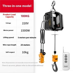 Portable Crane Electric Hoist for Cars Home Improvement Cargo Handling
