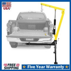 Hydraulic Pickup Truck Crane ,1000 Lbs Folding Truck Mounted Crane Hitch Lifting