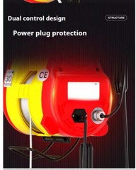 Electric Home Small Lift Remote Control Portable Electric Hoist Hoist Winch