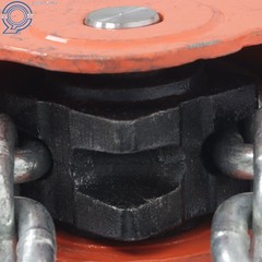 10FT Lifter Block Chain Hoist G80 Alloy Steel Ratchet Hoist 13200lb Capacity