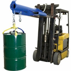 NEW! Shorty Forklift Jib Boom Crane LMS-EBNT-40-6 6000 Lb. 24″ Centers!!