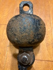 DRH Johnson Crane Non Swivel Overhaul Headache Ball & 3 Ton Crosby Lifting Hook