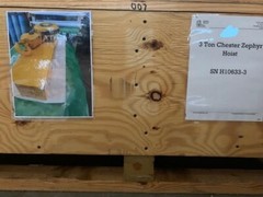 Chester Zephyr 3-Ton Hoist & Trolley