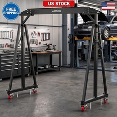 Adjustable Gantry 2 Ton 4400 LBS Capacity, Portable Gantry Crane Height Crane,