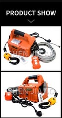 Miniature Electric Hoist 220vPortable Remote Control Home Air Conditioning Crane