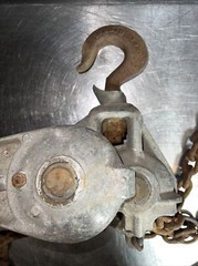 A.B. Chance 2 Ton Ratchet Link Chain Hoist