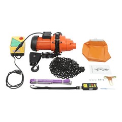 Electric Hoist 1102.31lbs Crane Winch with Wired Remote Control 1300W 110V