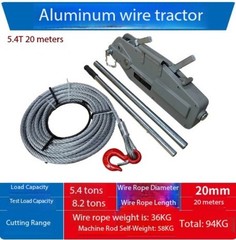 Towing Machine Wire Rope Hand Chain Hoist Electric Tensioner Puller