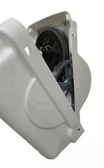 Hefty Hoist 8500 Flat Plate Boat Lift Motor Clamshell Cover White Plastic