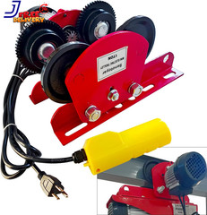 Electric Trolley for Power Hoist 2200LBS Capacity Fit 2.68-4.33 in I-Beam Push